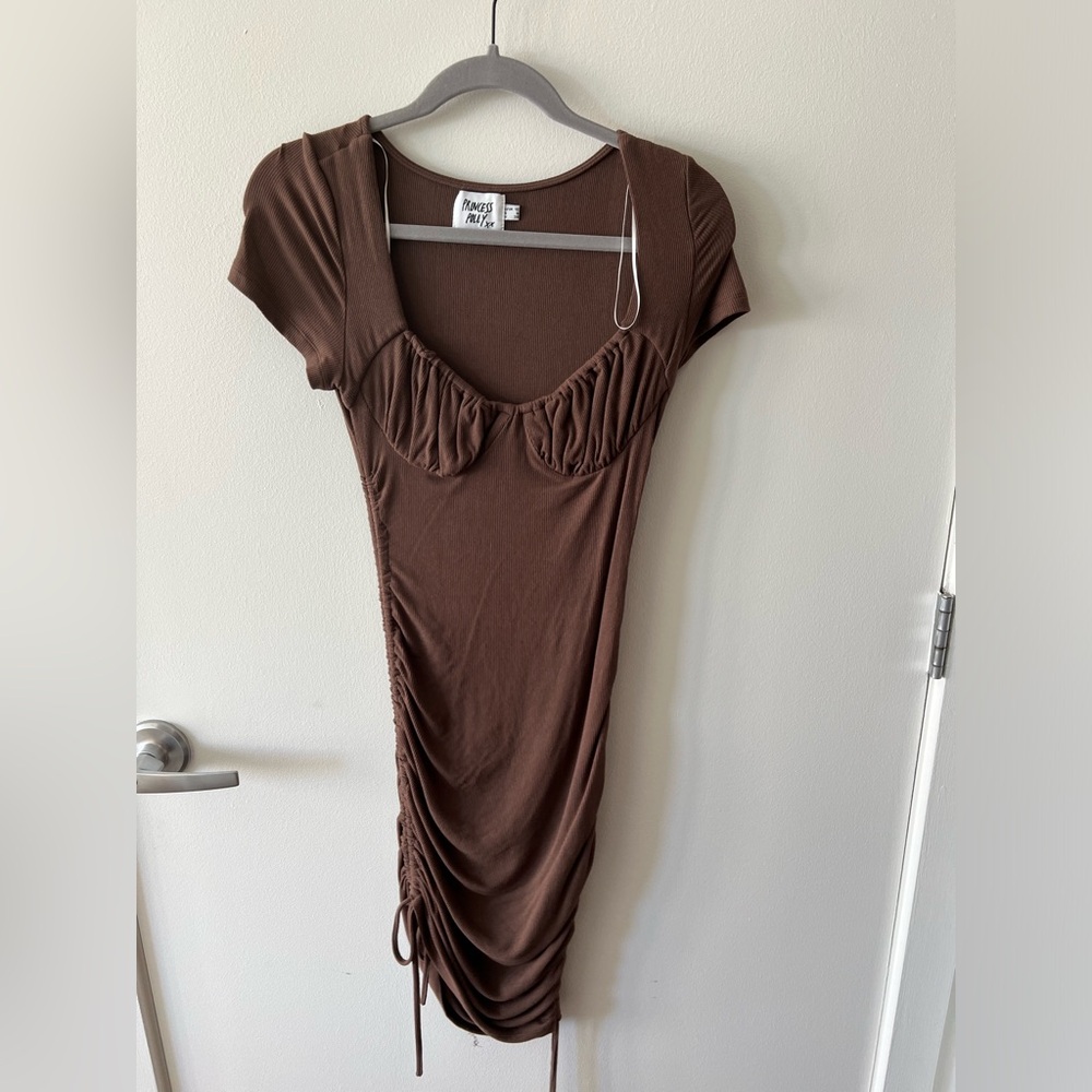 Princess Polly Brown Mini Dress